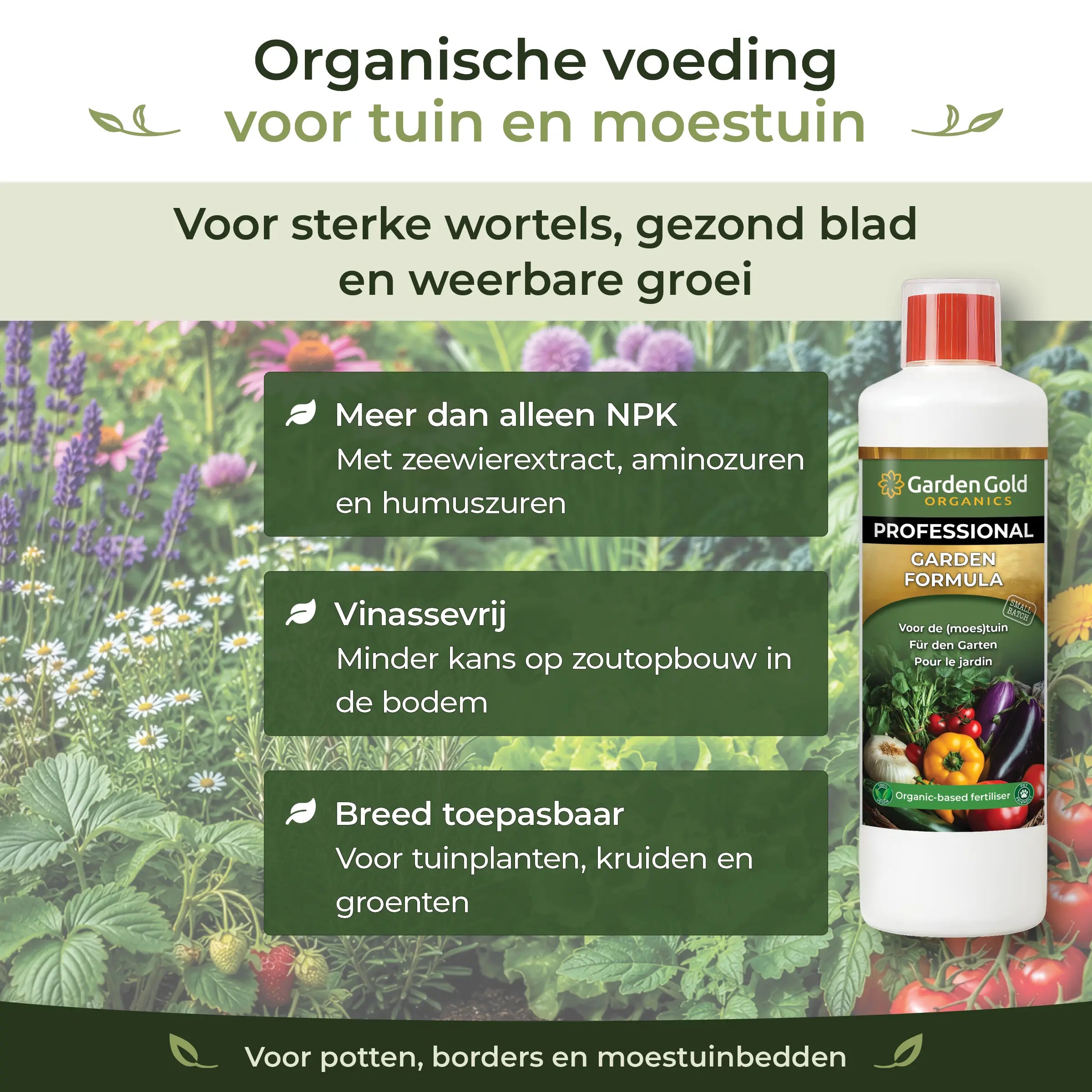Organischer Dünger für den Garten