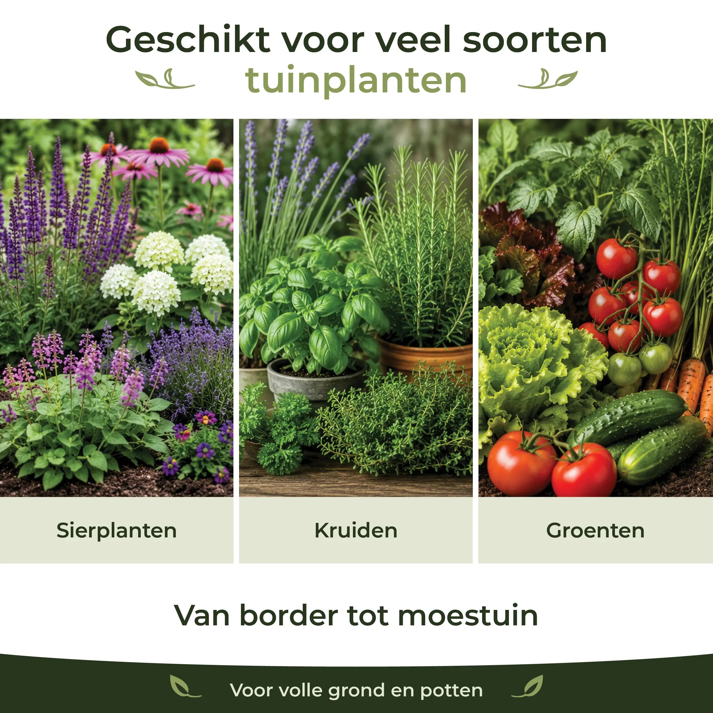 Organischer Dünger für den Garten