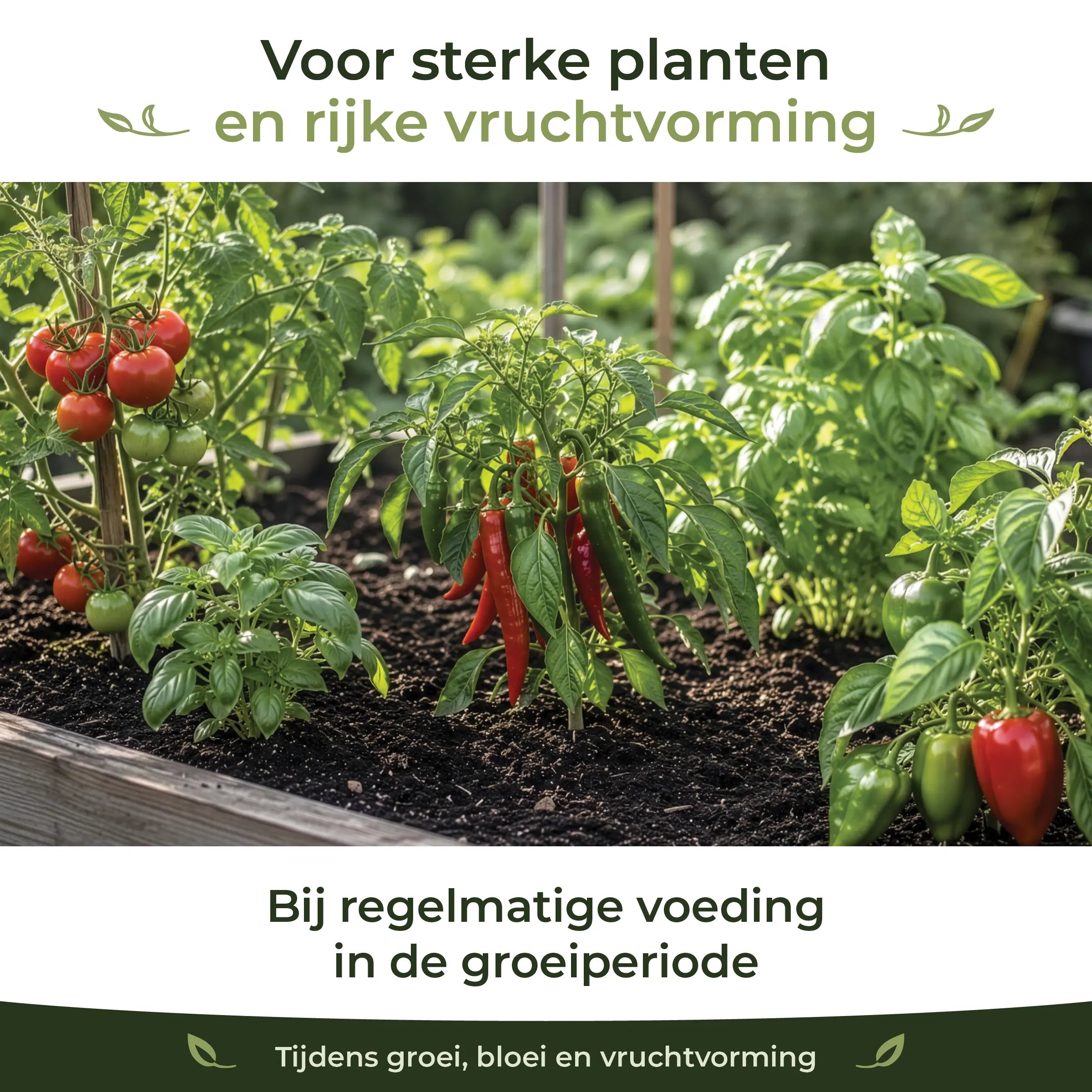 Organischer Tomaten-, Chili- & Starkzehrerdünger