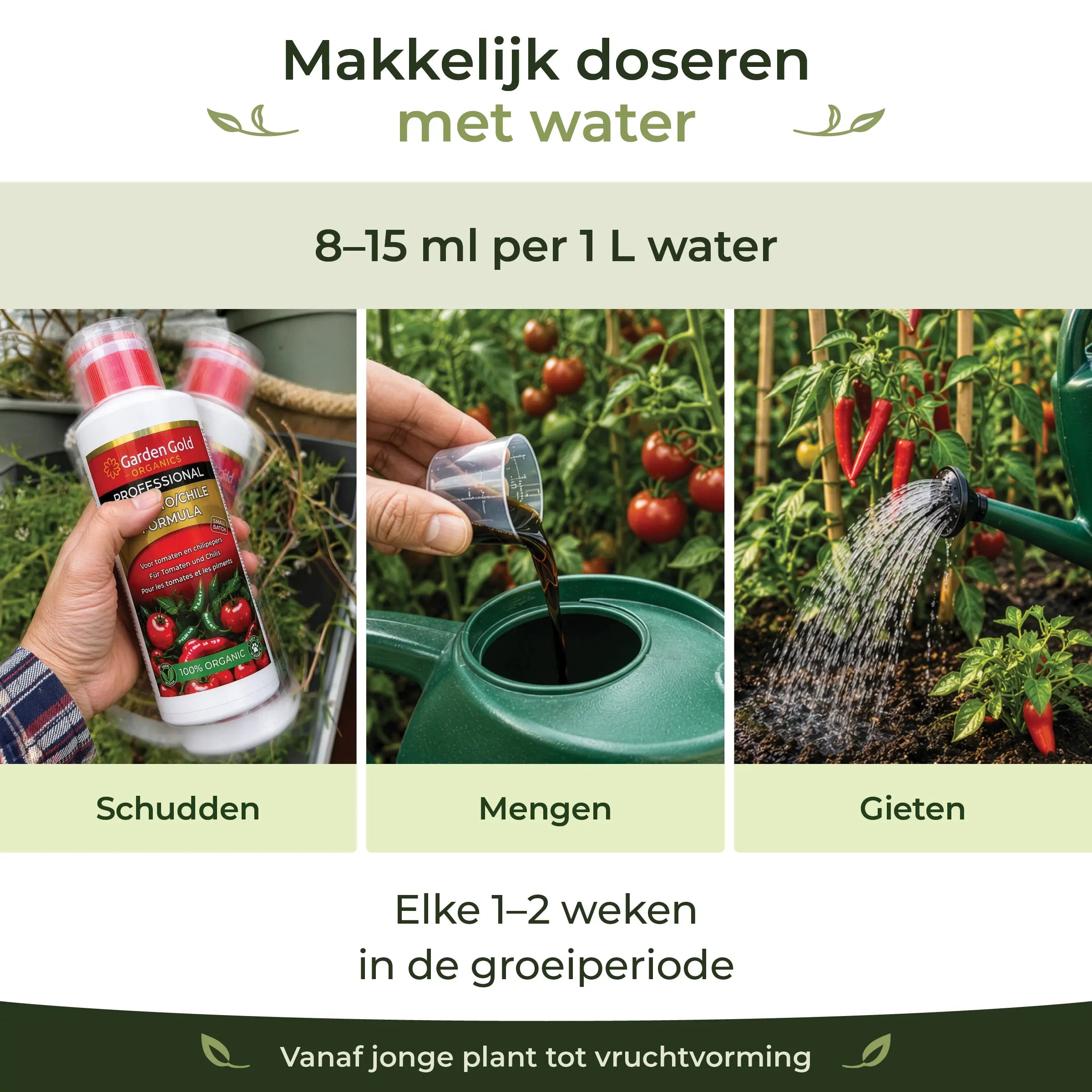 Organischer Tomaten-, Chili- & Starkzehrerdünger